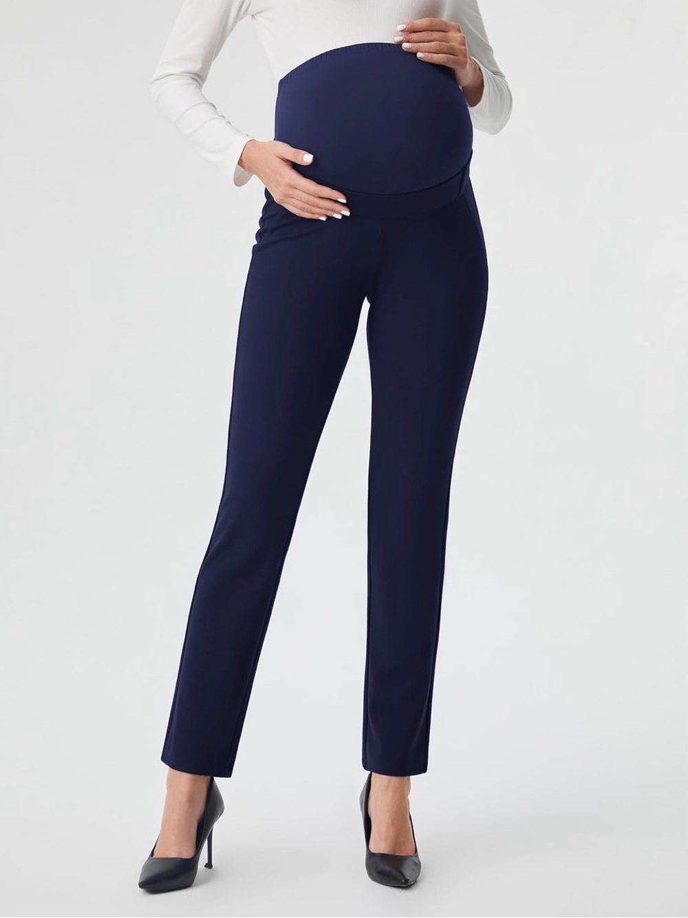 Hybrid & Company Maternity Pull On Pants XL NWT